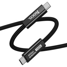Cable USB C do USB C Hoco USB4 40Gbps / 8K60Hz 5A 240W 1m US15 black