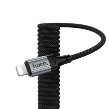 USB C - Lightning kabelis Hoco PD 27W 1,5 m X121 juodas USB C - Lightning kabelis Hoco PD 27W 1,5 m X121 juodas