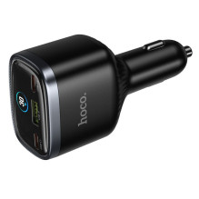 Car charger Hoco USB A + 2xUSB C PD QC3.0 93W Z70 black