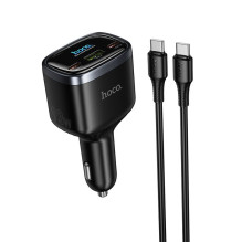 Car charger Hoco USB A +...