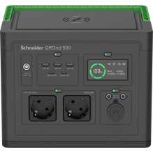 Nešiojama Elektros Stotelė - APC Schneider OffGrid 500 517 Wh 230 V Gryna Sinusinė Banga Nešiojama Elektros Stotelė - APC Schneider OffGrid 500 517 Wh 230 V Gryna Sinusinė Banga