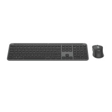 Klaviatūros Ir Pelės Rinkinys - Logitech MK950 Signature Slim Graphite Belaidis Viso Dydžio Apšviestas Grafito Klaviatūros Ir Pelės Rinkinys - Logitech MK950 Signature Slim Graphite Belaidis Viso Dydžio Apšviestas Grafito