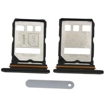 SIM kortelės laikiklis Honor Magic8 Lite Black originalus (service pack)