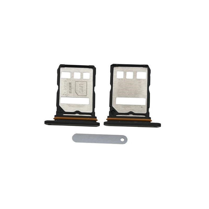 SIM kortelės laikiklis Honor Magic8 Lite Black originalus (service pack)