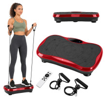 AC-513 Vibration plate 3 workout zones / 120 levels / 5 built-in programs / bands Red AC-513 Vibration plate 3 workout zones / 120 levels / 5 built-in programs / bands Red