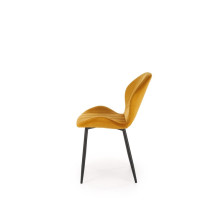 Dining room chair, yellow, 48 cm x 57 cm x 85 cm Dining room chair, yellow, 48 cm x 57 cm x 85 cm