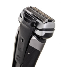 Braun „Series 9 Pro+“ 9655cc Skustuvas su tinkleliu, kirpimo mašina, pilkas Braun „Series 9 Pro+“ 9655cc Skustuvas su tinkleliu, kirpimo mašina, pilkas