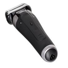 Braun „Series 9 Pro+“ 9655cc Skustuvas su tinkleliu, kirpimo mašina, pilkas Braun „Series 9 Pro+“ 9655cc Skustuvas su tinkleliu, kirpimo mašina, pilkas
