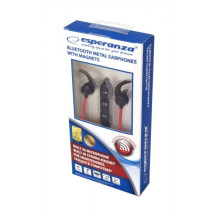 Esperanza EH186K headphones / headset Wireless In-ear Sports Bluetooth Black, Red Esperanza EH186K headphones / headset Wireless In-ear Sports Bluetooth Black, Red