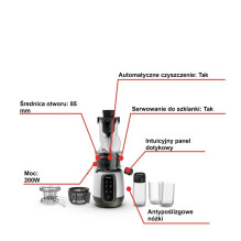 TEFAL ZC605D38 Slow Juicer TEFAL ZC605D38 Slow Juicer