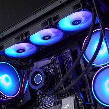 Chieftec CLC-360-VRM-RGB computer cooling system Computer case All-in-one liquid cooler 12 cm Black Chieftec CLC-360-VRM-RGB computer cooling system Computer case All-in-one liquid cooler 12 cm Black