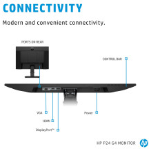 HP P-Series P24 G4 computer monitor HP P-Series P24 G4 computer monitor