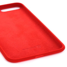 „Evelatus Apple iPhone 7 Plus / 8 Plus“ aukščiausios kokybės minkštas silikoninis dėklas, raudonas