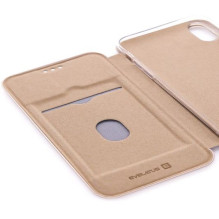 Evelatus Apple iPhone XR Book Case Gold