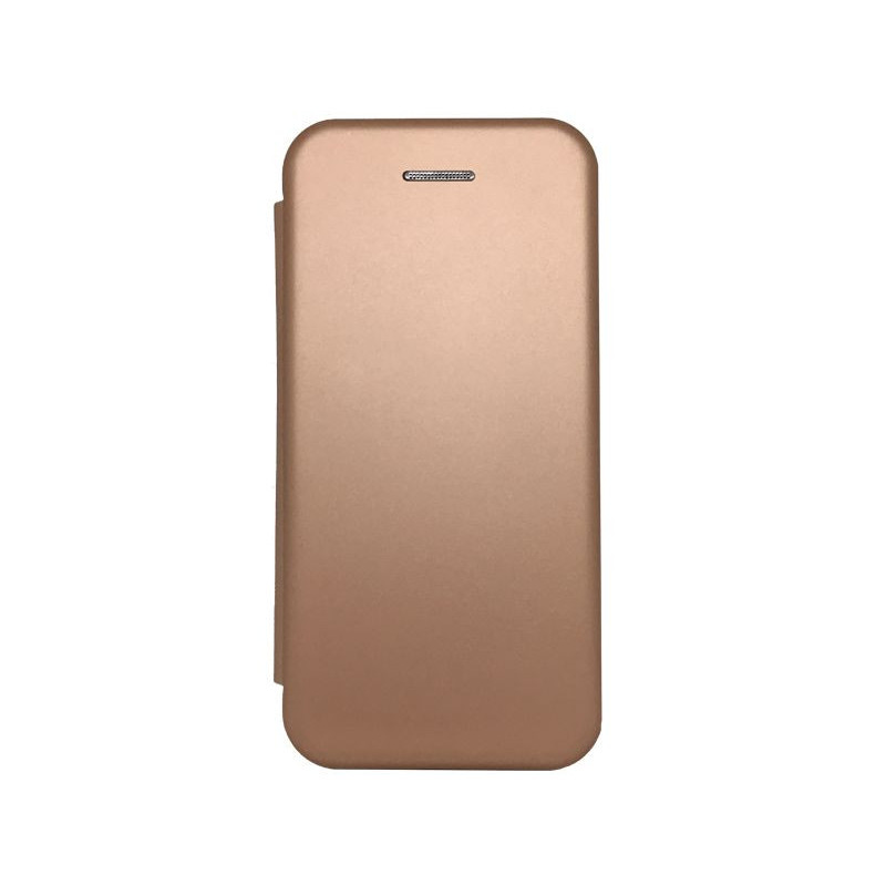 „Evelatus Huawei Y7 2019“ dėklas, rožinis, auksinis