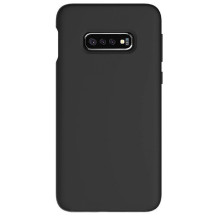 „Evelatus“ „Samsung S10e Premium“ minkštas silikoninis dėklas, juodas