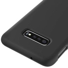 Evelatus Samsung S10e Premium Soft Touch Silicone Case Black