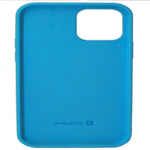 Evelatus Apple iPhone 12 / 12 Pro Premium Soft Touch Silicone Case Sky Blue