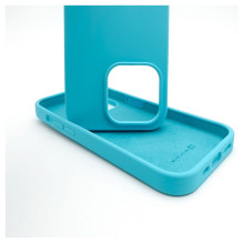 Evelatus Apple iPhone 12 / 12 Pro Premium Soft Touch Silicone Case Sky Blue