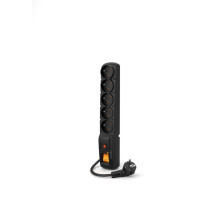 ACAR F5 Black 5 AC outlet(s) 230 V 3 m