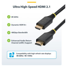StarTech.com HDMI21-CBL-8K60-50CM HDMI cable