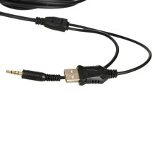 Headphones - Esperanza EGH430 with Microphone, Headband, 20-20000 Hz, Black Green