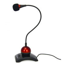 USB Mikrofonas - Esperanza EH130, Juodas, Raudonas USB Mikrofonas - Esperanza EH130, Juodas, Raudonas