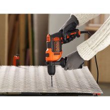 Drill - Black Decker BEH710-QS 2800 RPM Black, Orange Drill - Black Decker BEH710-QS 2800 RPM Black, Orange