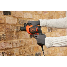 Grąžtas - Black &amp; Decker BEH710-QS 2800 RPM Juodas, Oranžinis