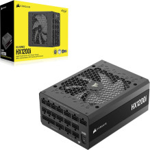 Power Supply - Corsair HX1200 1200W 80 PLUS Platinum Fully Modular Black Power Supply - Corsair HX1200 1200W 80 PLUS Platinum Fully Modular Black