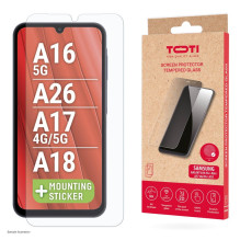 Toti Galaxy A16 / 26 / 17 / 18 5G Phone Protective Glass, 9H, 6.7 Toti Galaxy A16 / 26 / 17 / 18 5G Phone Protective Glass, 9H, 6.7