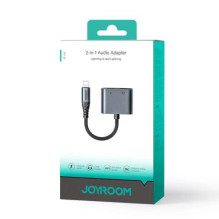 Joyroom Adapteris DAC 2-in-1 Lightning į Lightning / Lightning, 60W, 0.12m, Black (JR-SY-L02) Joyroom Adapteris DAC 2-in-1 Lightning į Lightning / Lightning, 60W, 0.12m, Black (JR-SY-L02)