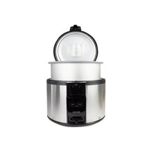 CUCKOO SR-4600 Profesionāls restorāna virtuves rīsu vārāmais nerūsējošā tērauda 4600ml, 26 porcijas CUCKOO SR-4600 Profesionāls restorāna virtuves rīsu vārāmais nerūsējošā tērauda 4600ml, 26 porcijas