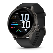 Garmin Venu 4 Išmanusis laikrodis 45mm Black / Slate Gray