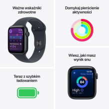 Išmanusis laikrodis Apple Watch SE 3 GPS 44mm Midnight Alu Sport M / L Blue (MEHQ4RK / A) Išmanusis laikrodis Apple Watch SE 3 GPS 44mm Midnight Alu Sport M / L Blue (MEHQ4RK / A)