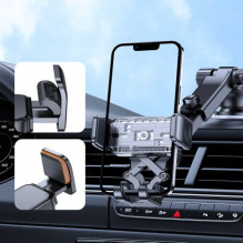 Automobilinis laikiklis Joyroom v1 'JR-ZS283' juodas (ne magnetinis / lipinamas) Automobilinis laikiklis Joyroom v1 'JR-ZS283' juodas (ne magnetinis / lipinamas)