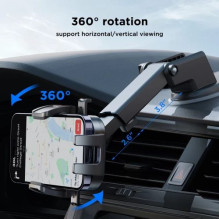 Automobilinis laikiklis Joyroom 'JR-OK6' juodas (ne magnetinis / lipinimas) Automobilinis laikiklis Joyroom 'JR-OK6' juodas (ne magnetinis / lipinimas)