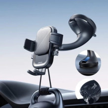 Car holder Joyroom'JR-OK6' black (non-magnetic / adhesive) Car holder Joyroom'JR-OK6' black (non-magnetic / adhesive)