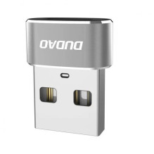 Adapteris Dudao 'L16AC' juodas (Input: USB / Ouput: 'Type-C')