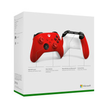 Žaidimų Pultelis - Microsoft Xbox Belaidis Raudonas Bluetooth / USB Žaidimų Pultelis - Microsoft Xbox Belaidis Raudonas Bluetooth / USB