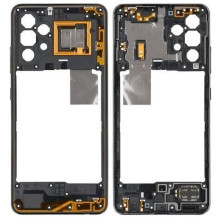 Middle housing Samsung A325 A32 4G with buzzer Black original (used Grade B)