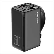 Evelatus Outdoor Power Bank 22.5W 60000 mAh / 7 outputs 2 inputs Black