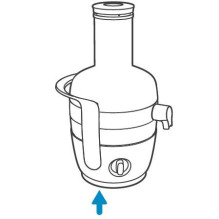 Sulčiaspaudė - PHILIPS Avance Collection HR1922 / 21 1 200 W XXL Išleidimo anga Sulčiaspaudė - PHILIPS Avance Collection HR1922 / 21 1 200 W XXL Išleidimo anga