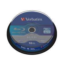BD-R Verbatim 50GB 10 vnt.