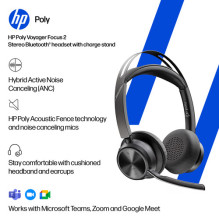 Ausinės Poly Voyager Focus 2 (9T9J5AA) Ausinės Poly Voyager Focus 2 (9T9J5AA)