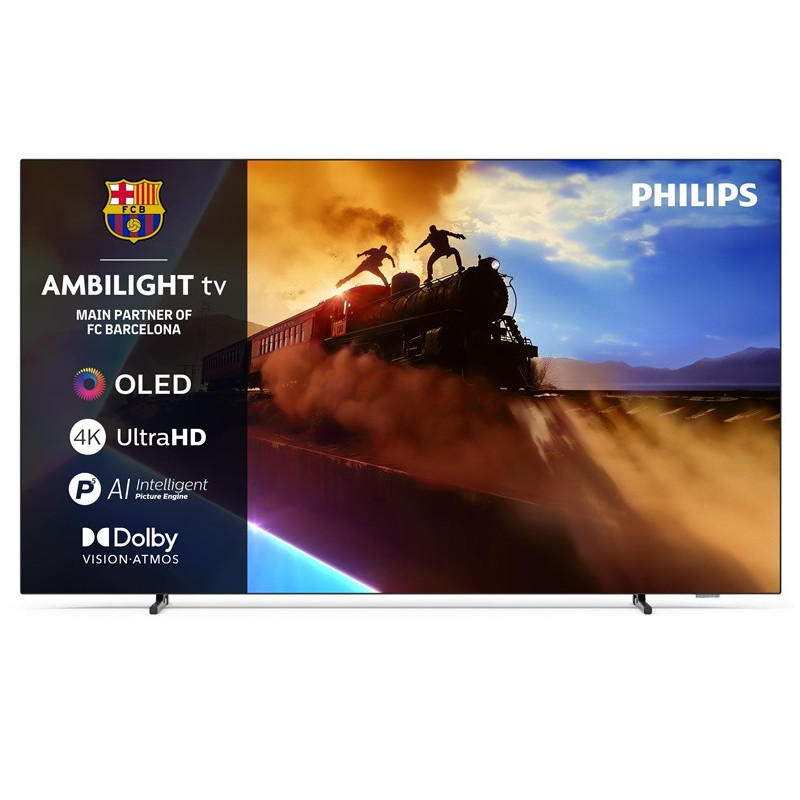 Philips OLED 4K Ambilight TV 55OLED770 / 12 55 Smart TV TITAN OS UHD Grey