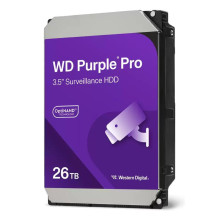 HDD - Western Digital Purple Pro WD260PURP 26 TB 3,5" SATA vaizdo stebėjimo kietasis diskas HDD - Western Digital Purple Pro WD260PURP 26 TB 3,5" SATA vaizdo stebėjimo kietasis diskas
