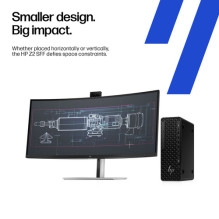 Z2 SFF G1I CU7 265K RTX A400 kompaktais dators