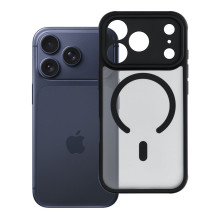 Case for iPhone 17 Pro / 18 Pro Full Matte Mag Cover compatible with MagSafe black Case for iPhone 17 Pro / 18 Pro Full Matte Mag Cover compatible with MagSafe black
