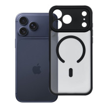 Case for iPhone 17 Pro Max / 18 Pro Max Full Matte Mag Cover compatible with MagSafe black